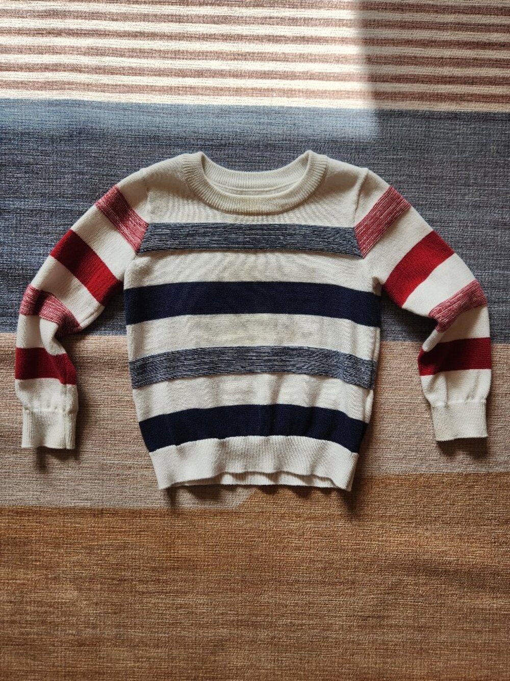 Stitch & Stone toddler boy striped sweater
